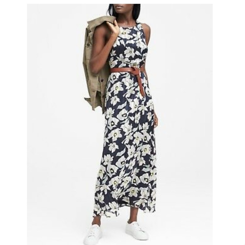 Banana Republic floral maxi
